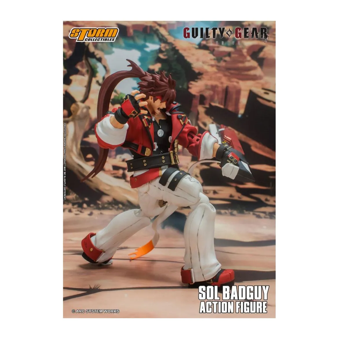Storm Collectibles - Sol Badguy - Guilty Gear