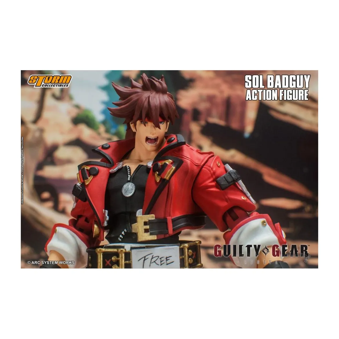 Storm Collectibles - Sol Badguy - Guilty Gear
