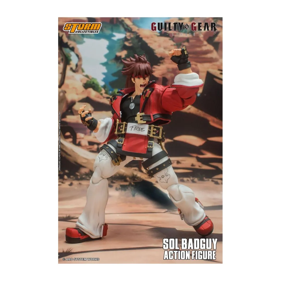 Storm Collectibles - Sol Badguy - Guilty Gear