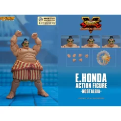 Storm Collectibles - Street Fighter V : E.Honda Nostalgia Costume Red version BBICN Exclusive