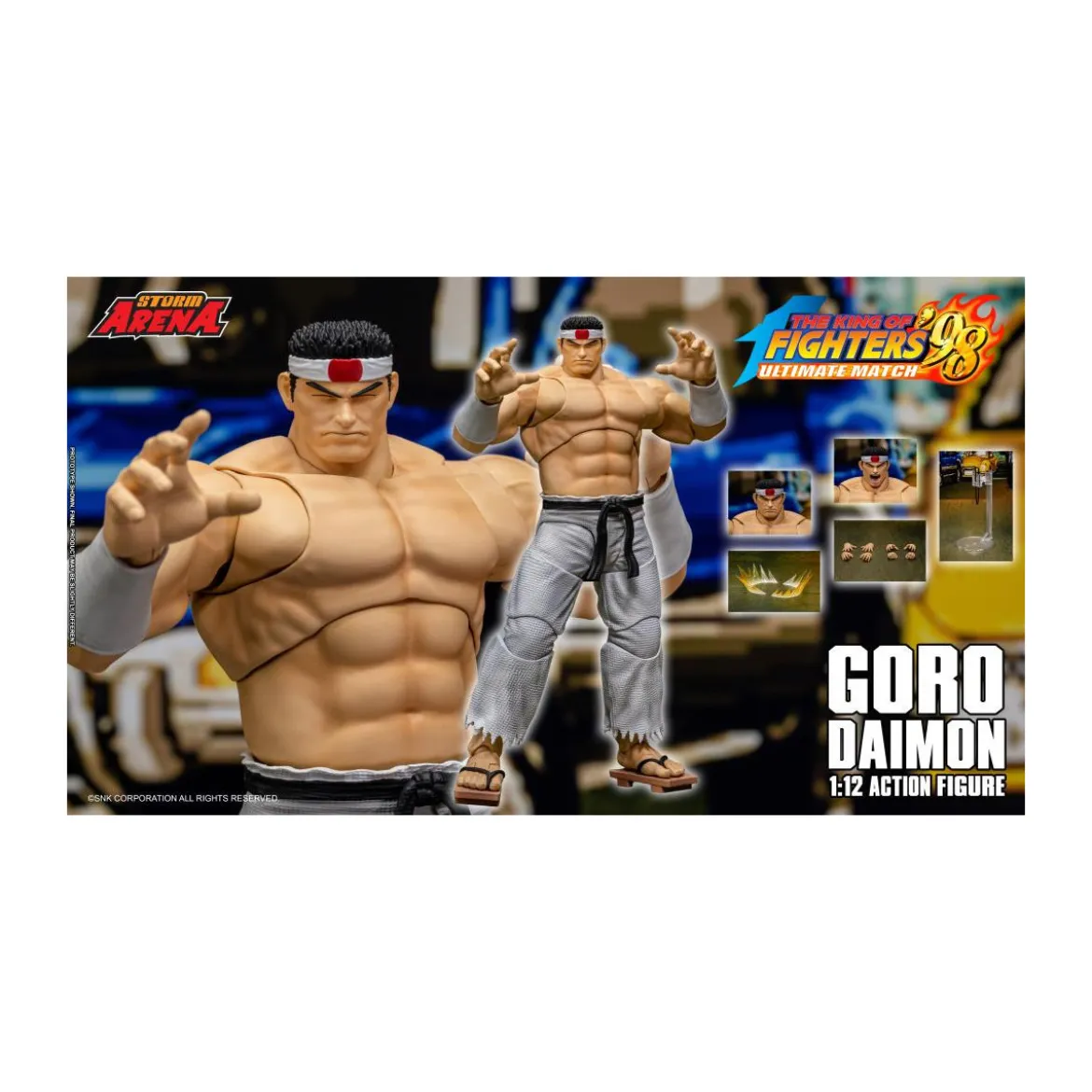 Storm Collectibles - The King of Fighters'98 UM - Goro Daimon (Hero Team) Storm Arena 1/12