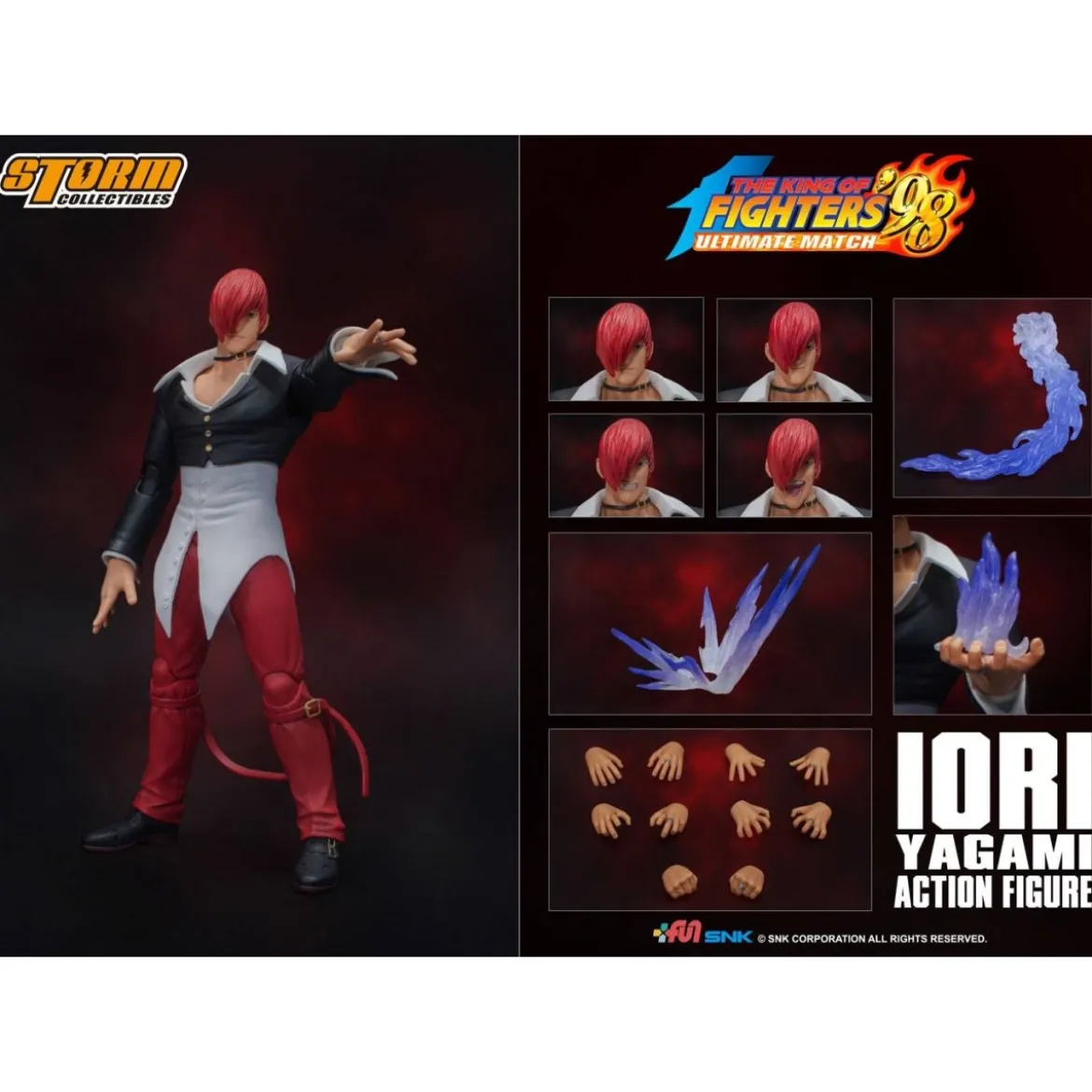 Storm Collectibles - The King of Fighters 98 UM - Iori Yagami