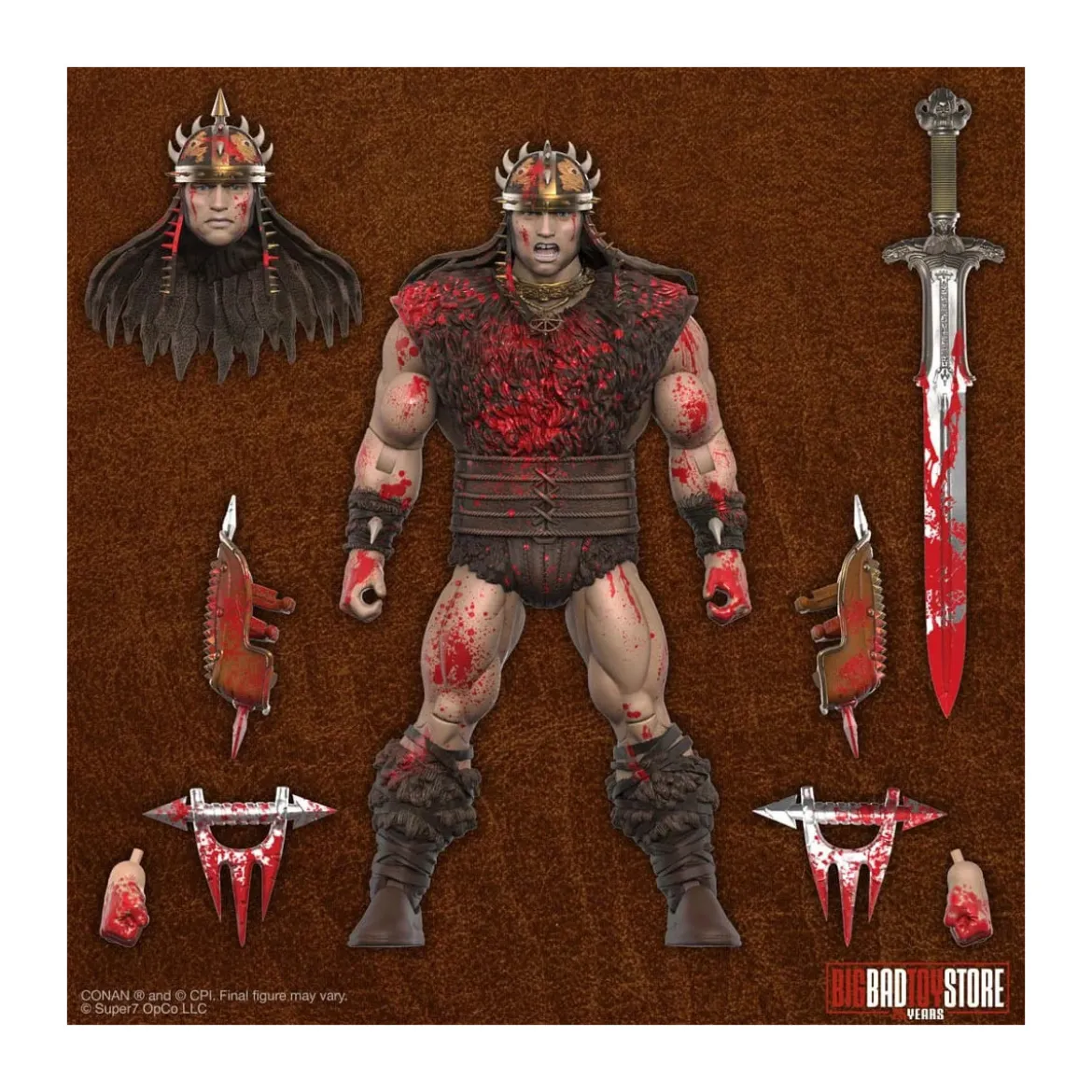 Super 7 - Conan le Barbare - Ultimates Conan Blood Soaked Pit Fighter 1/12