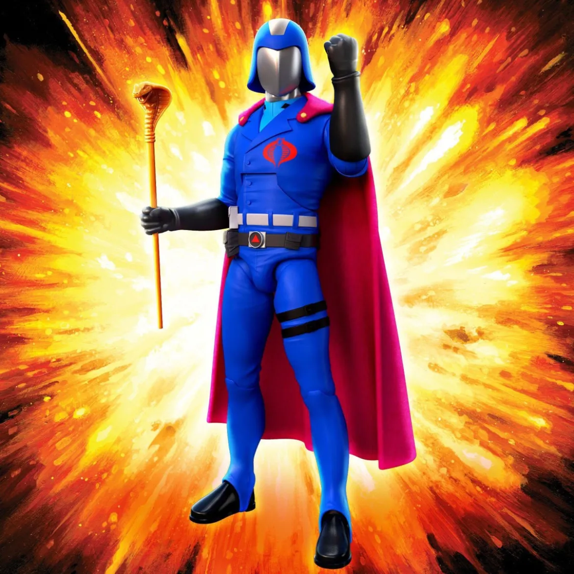 Super 7 - GI Joe - Ultimates Cobra Commander