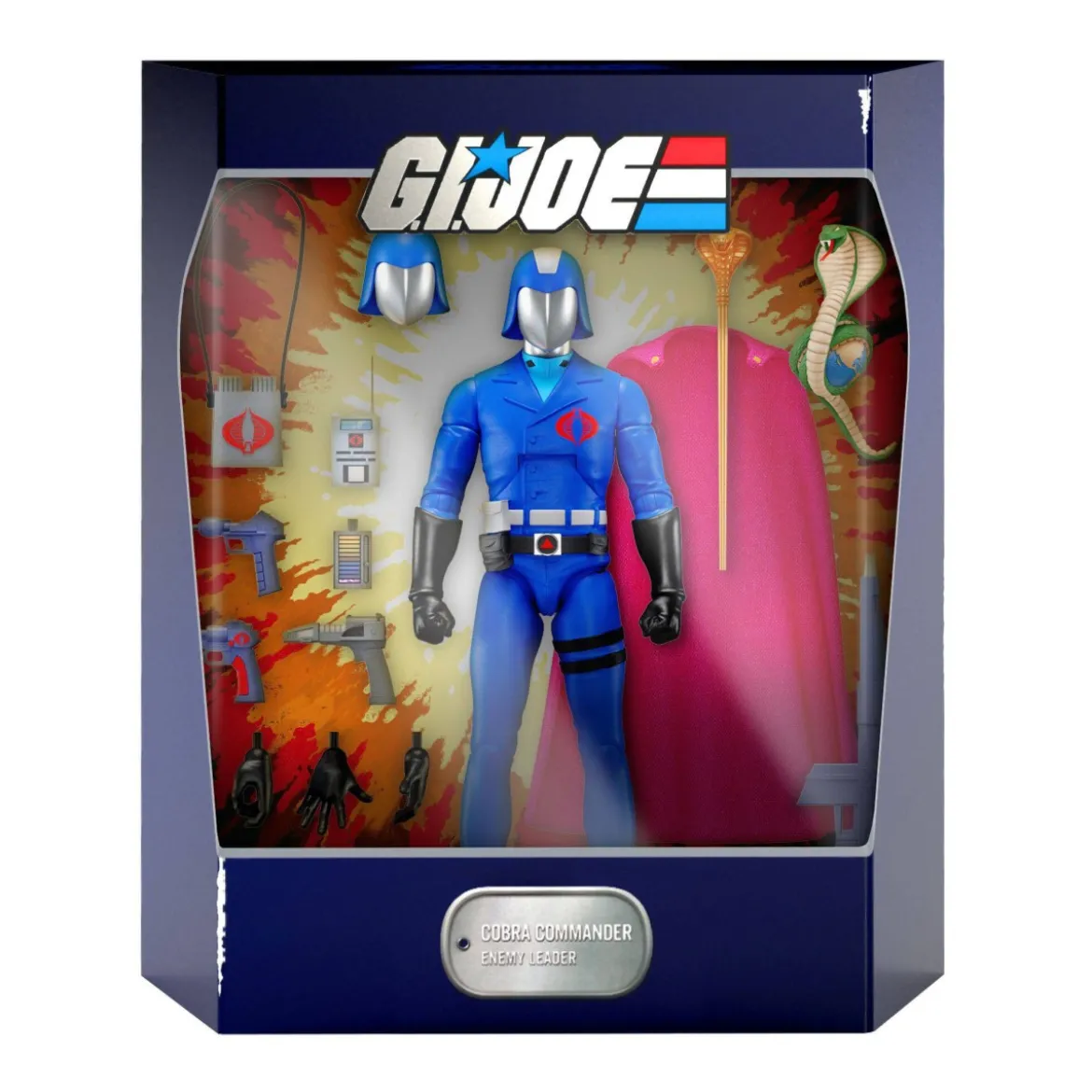 Super 7 - GI Joe - Ultimates Cobra Commander