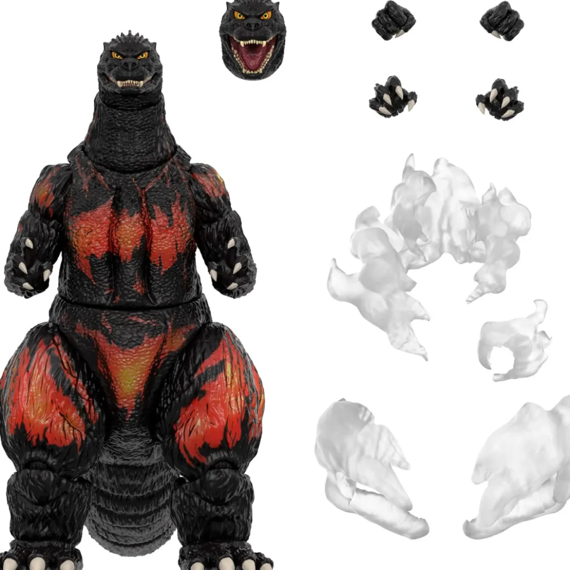 Super 7 - Godzilla vs. Destoroyah (1995) - Ultimates HeiSei Burning Godzilla