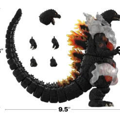 Super 7 - Godzilla vs. Destoroyah (1995) - Ultimates HeiSei Burning Godzilla