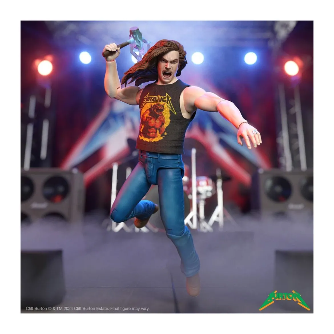 Super 7 - Metallica Wave 2 - Ultimates Cliff Burton "Superhero Poster"
