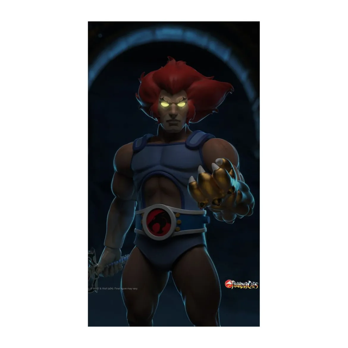 Super 7 - Thundercats - Ultimates Lion-O (LED Eyes)