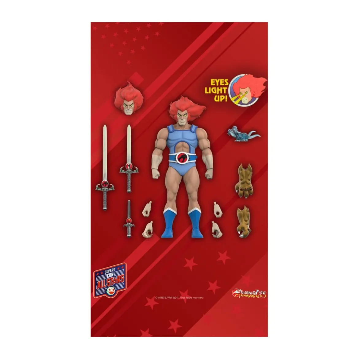 Super 7 - Thundercats - Ultimates Lion-O (LED Eyes)