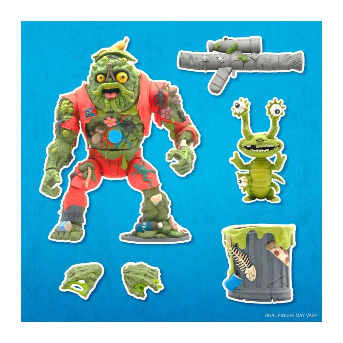 Super 7 - TMNT - Les Tortues Ninja - Ultimate Muckman & Joe Eyeball