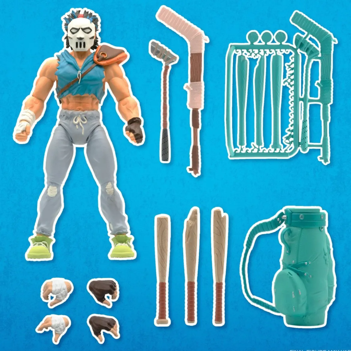 Super 7 - TMNT - Ultimates Casey Jones - Teenage Mutant Ninja Turtles