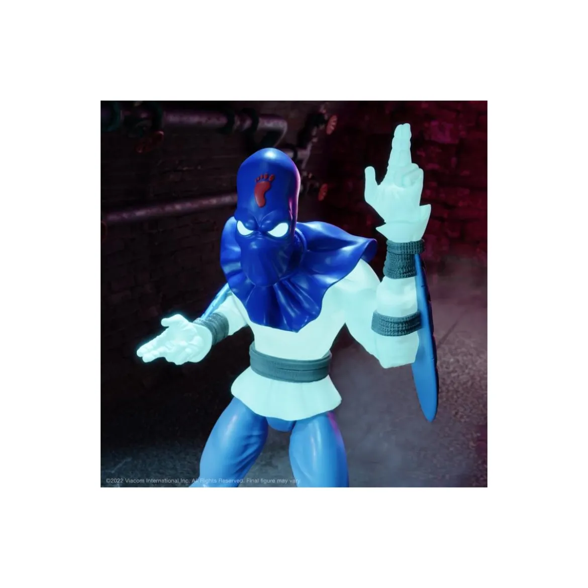 Super 7 - TMNT Ultimates GLOW-IN-THE-DARK FOOT SOLDIER Exclusive - Teenage Mutant Ninja Turtles