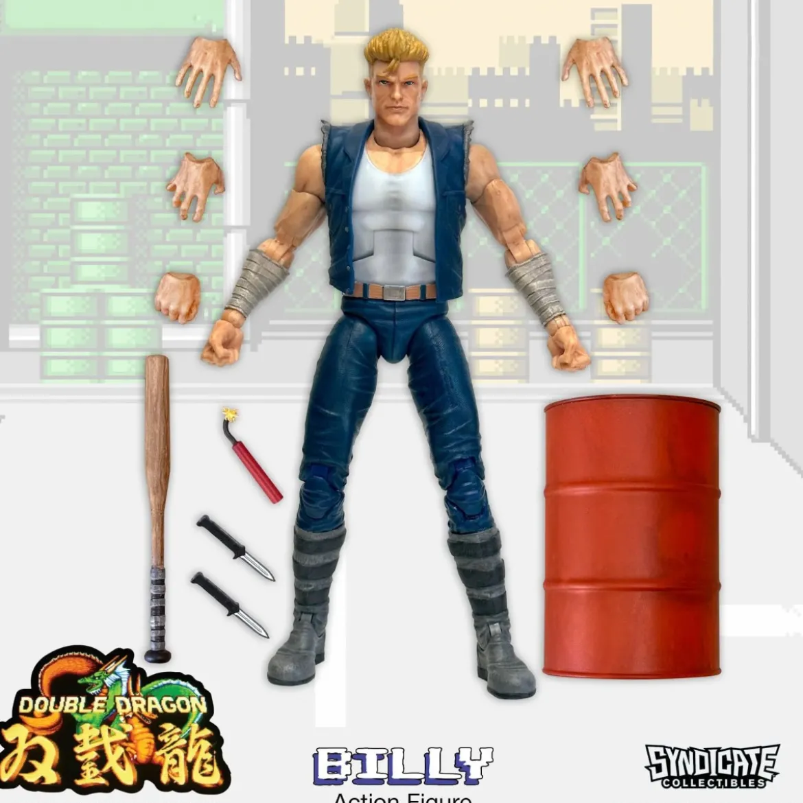 Syndicate Collectibles - Billy Lee - Double Dragon 1/12