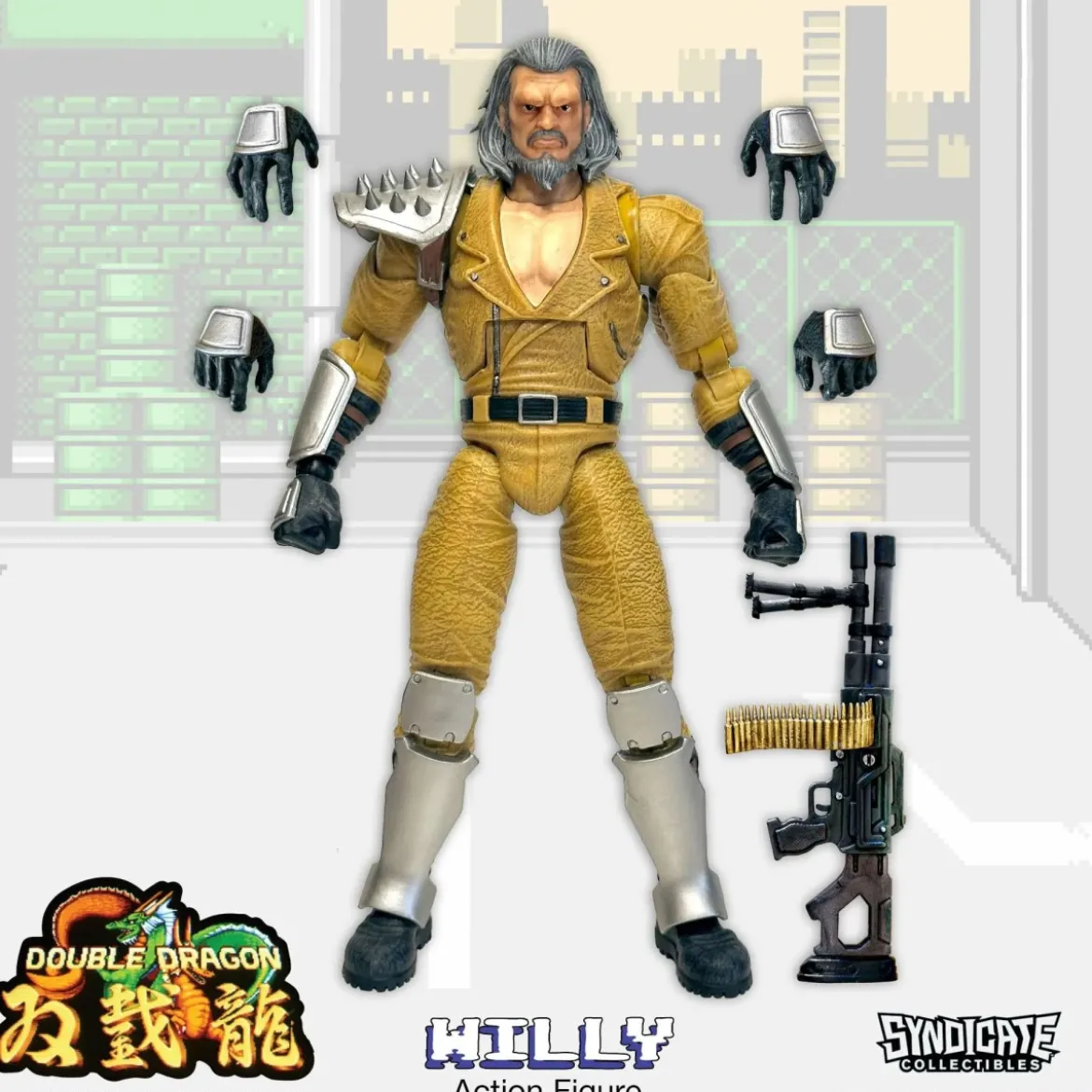 Syndicate Collectibles - Willy - Double Dragon 1/12