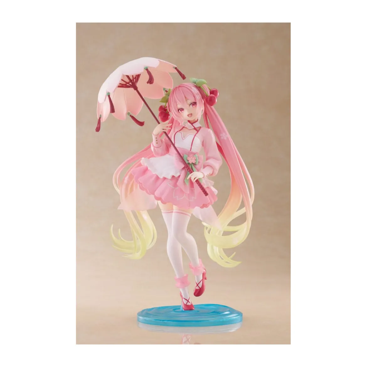 Taito AMP Fig - Hatsune Miku - Newley Written Sakura Miku Sakura Dress Ver.