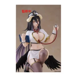 Taito - Desktop Cute Figure Albedo Nurse Version Renewal - Overlord