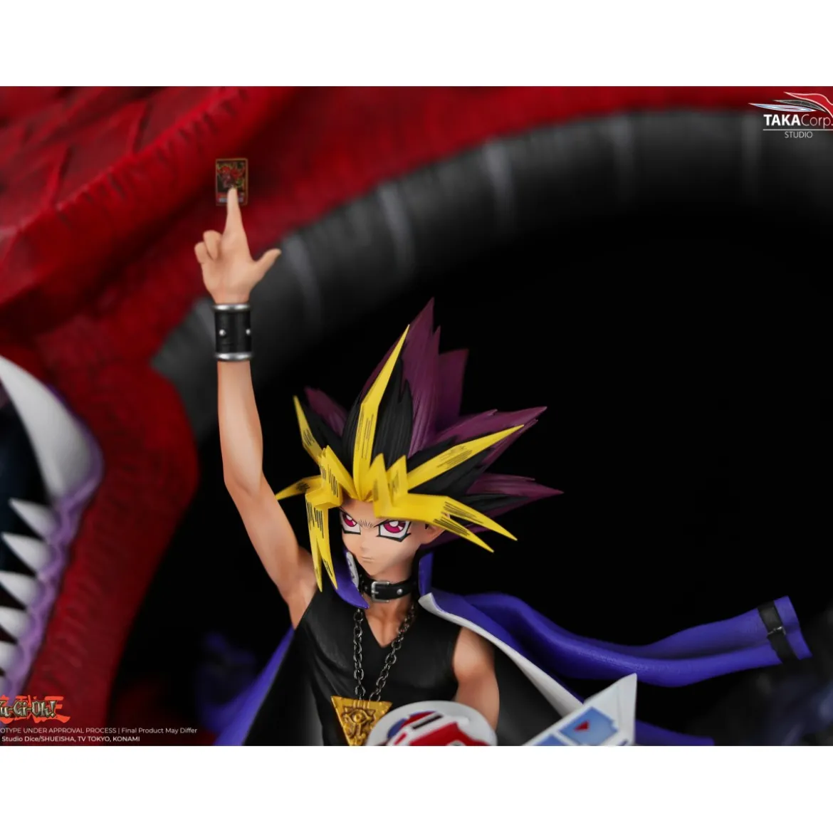 Taka Corp - Yu Gi-Oh! - Statue Yami Yugi & Slifer Le Dragon Céleste - 1/6