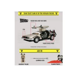 Takara Tomy - Back to the Future - Die Cast Time Machine Replica DeLorean