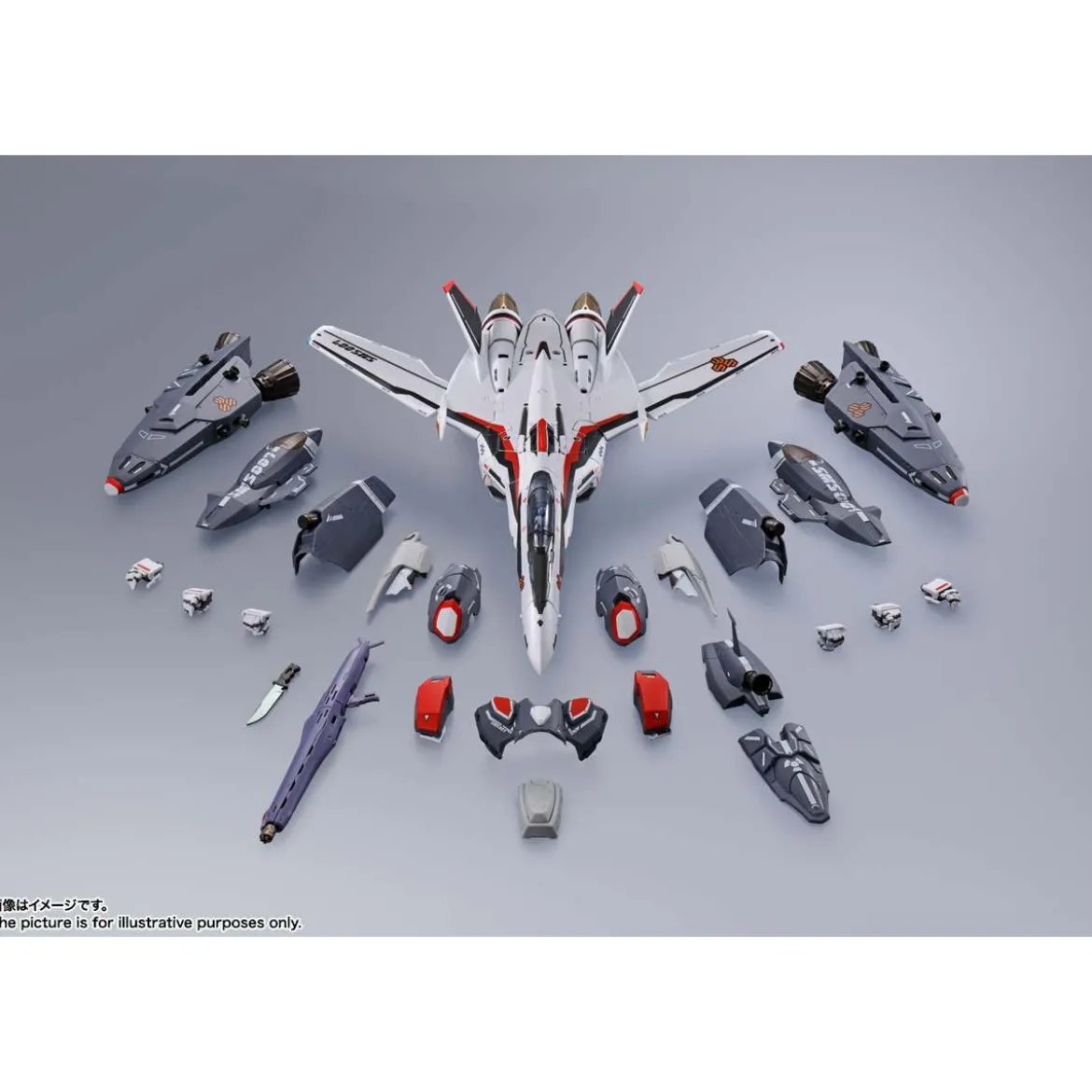 Tamashii Bandai - DX Chogokin - Macross Frontier VF-25F Super Messiah Valkyrie (Alto Saotome Custom) Revival Ver.