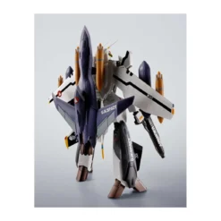 Tamashii Bandai - Hi-Metal R - VF-0S Phoenix (Roy Focker Use) & QF-2200D-B Ghost Set - Macross Zero