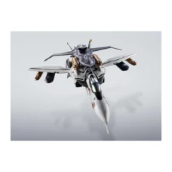 Tamashii Bandai - Hi-Metal R - VF-0S Phoenix (Roy Focker Use) & QF-2200D-B Ghost Set - Macross Zero