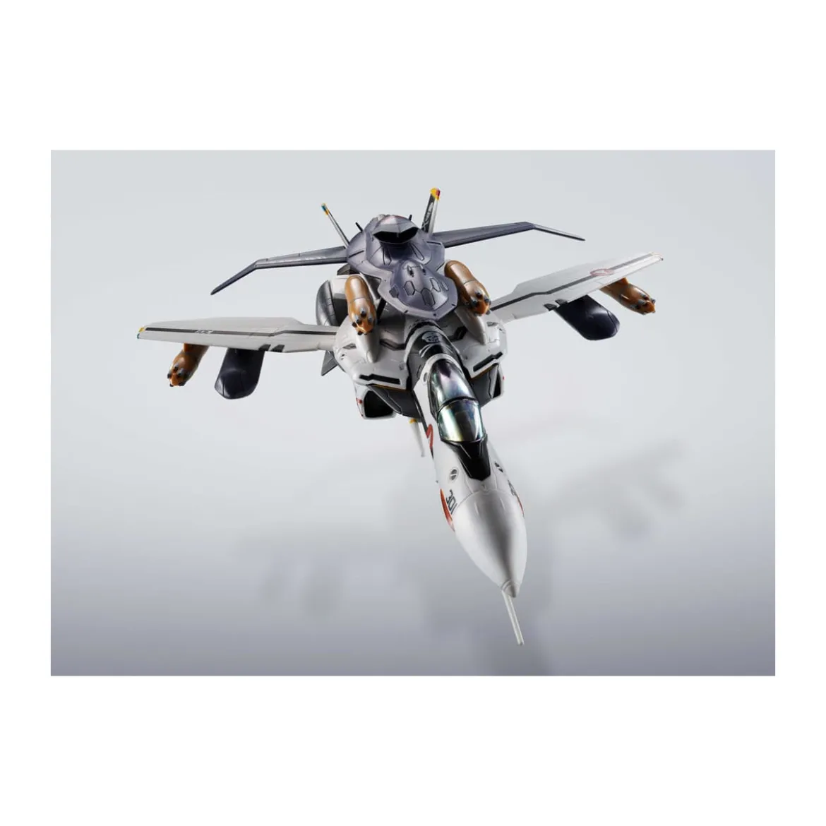 Tamashii Bandai - Hi-Metal R - VF-0S Phoenix (Roy Focker Use) & QF-2200D-B Ghost Set - Macross Zero
