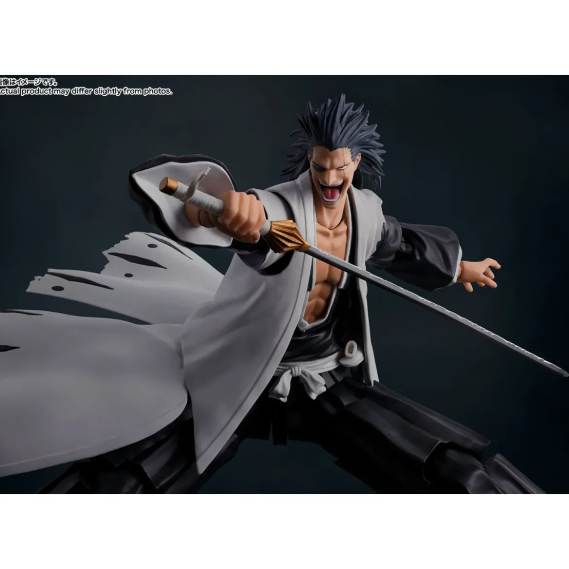 Tamashii Bandai - KENPACHI ZARAKI - BLEACH 1000 YEAR BLOOD WAR - SH Figuarts SHF