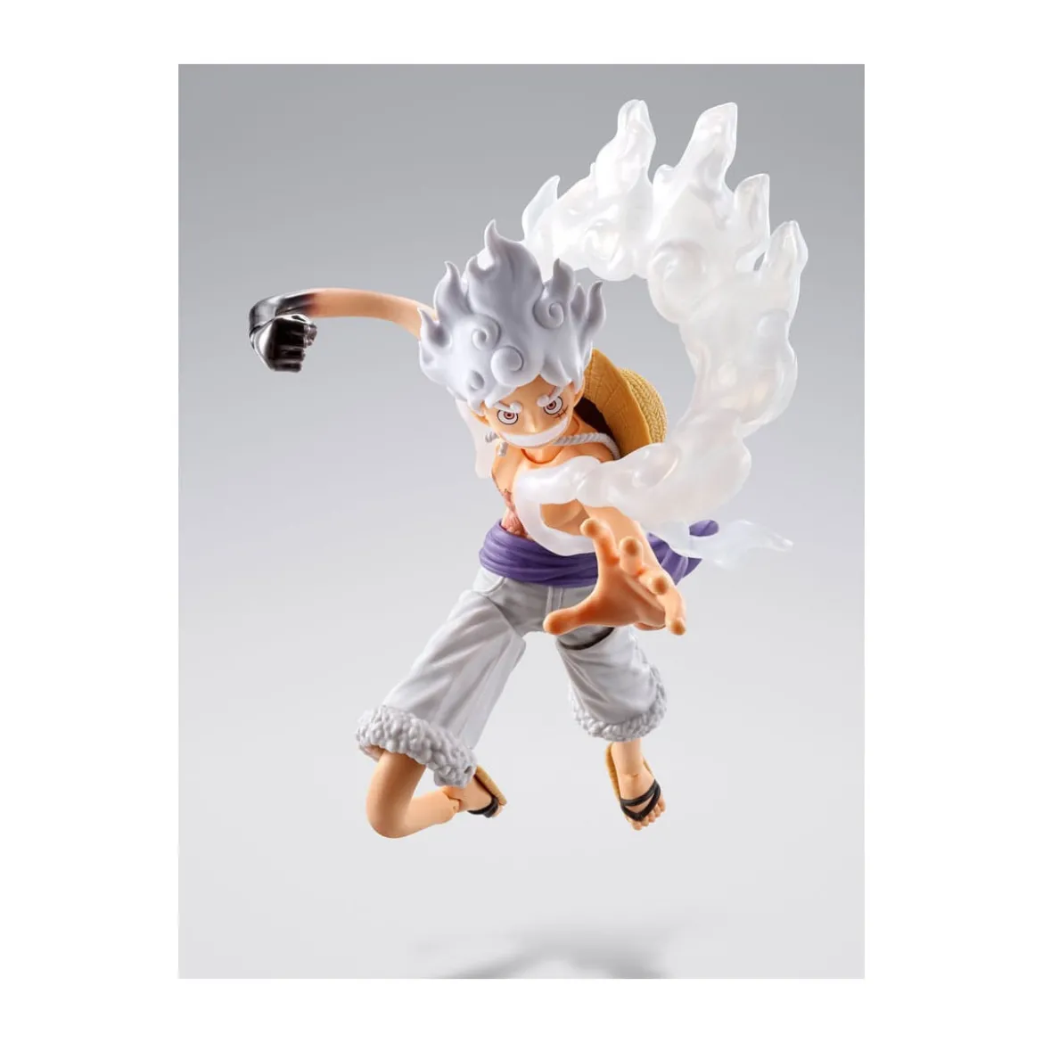 Tamashii Bandai One Piece - Monkey D. Luffy Gear 5 Future Island Egghead - S.H. Figuarts SHF
