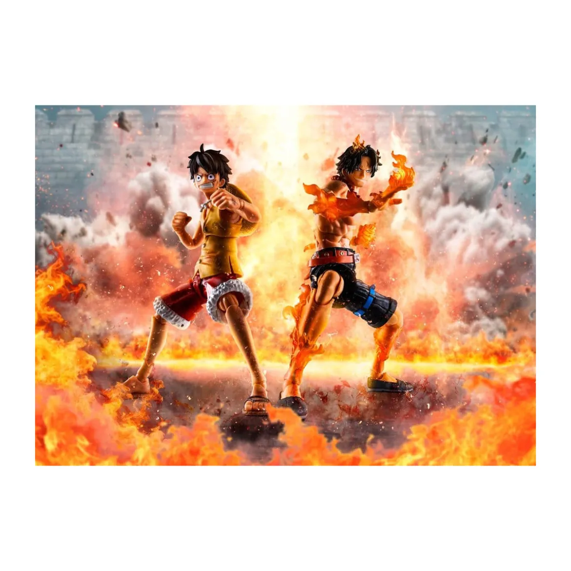 Tamashii Bandai One Piece - Portgas D. Ace - Marineford - S.H. Figuarts SHF