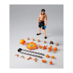 Tamashii Bandai One Piece - Portgas D. Ace - Marineford - S.H. Figuarts SHF