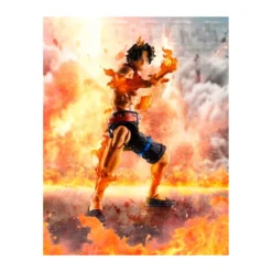 Tamashii Bandai One Piece - Portgas D. Ace - Marineford - S.H. Figuarts SHF