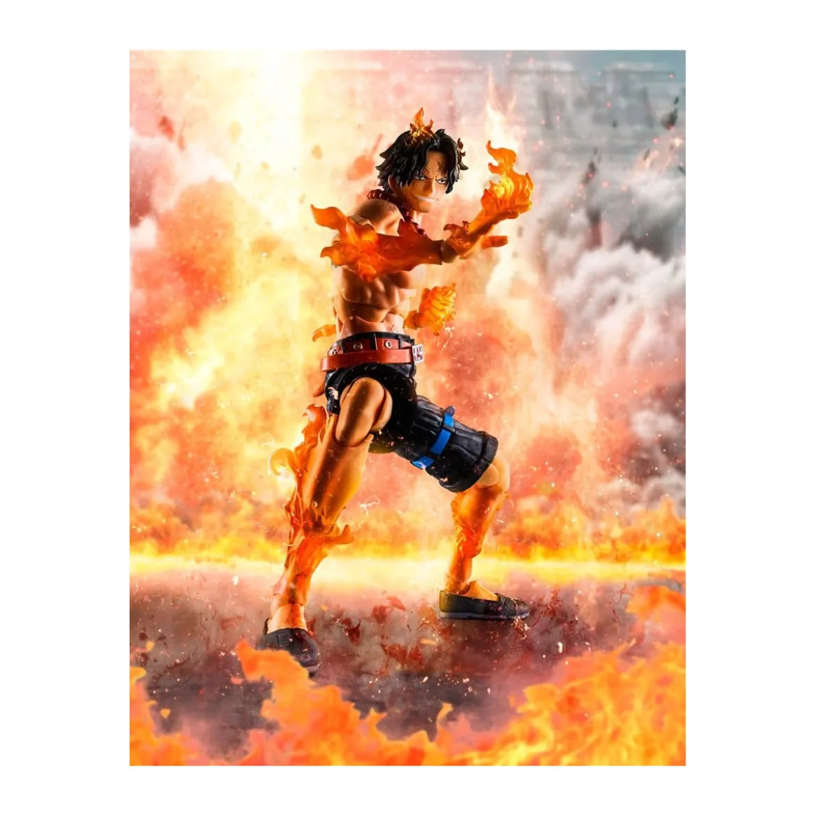 Tamashii Bandai One Piece - Portgas D. Ace - Marineford - S.H. Figuarts SHF