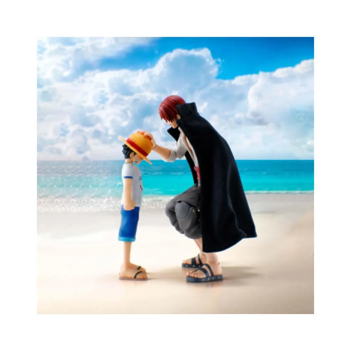 Tamashii Bandai One Piece - Shanks & Monkey.D.Luffy - Childhood - S.H. Figuarts SHF