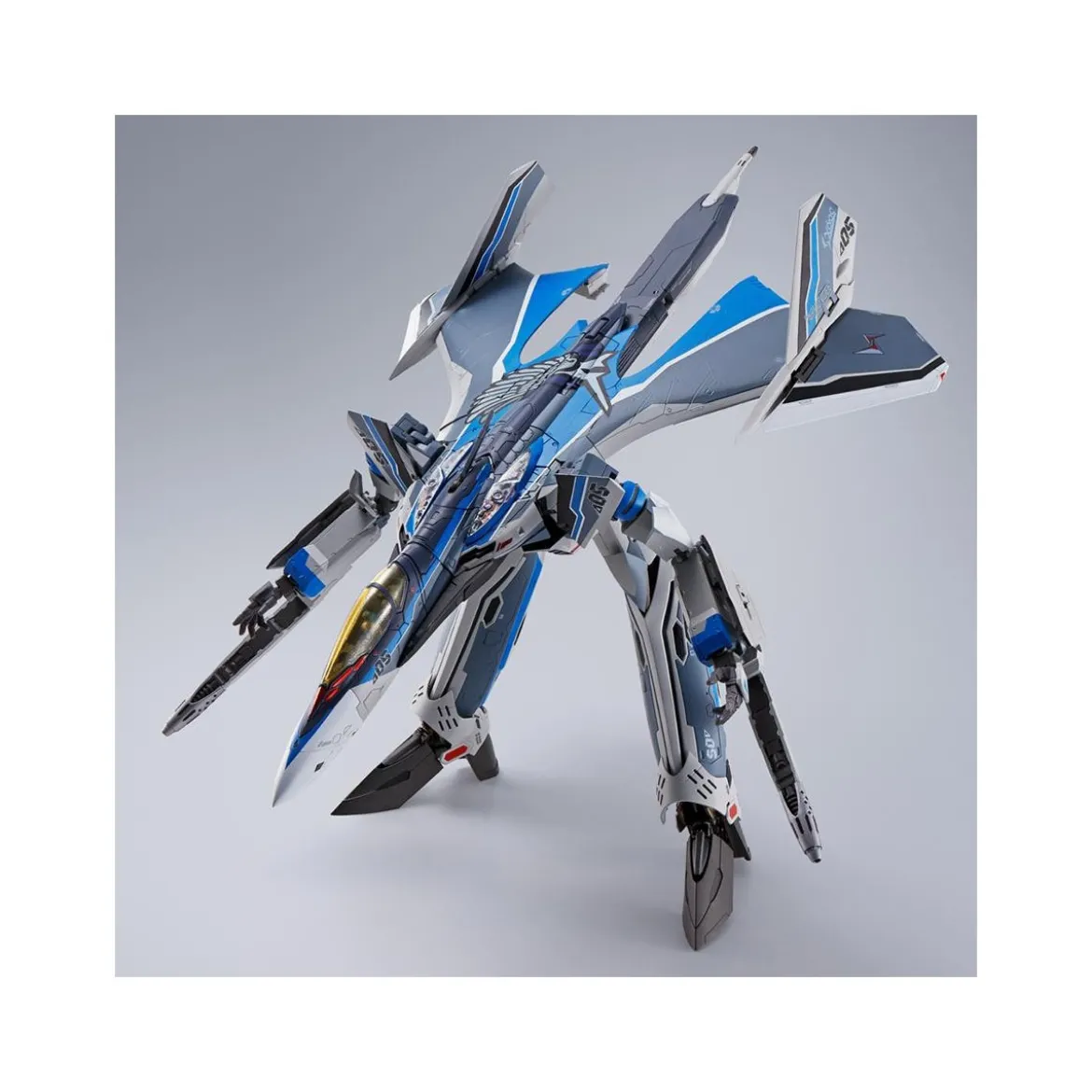 Tamashii Bandai - VF-31AX (Hayate Immelmann Use) Kairos-Plus DX Chogokin - Macross Delta: Absolute Live!!!!!!