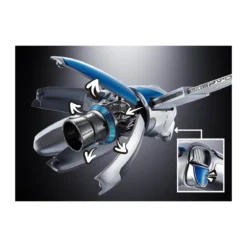 Tamashii Nations Chogokin Astro Bot - Astro Bot & Dual Speeder