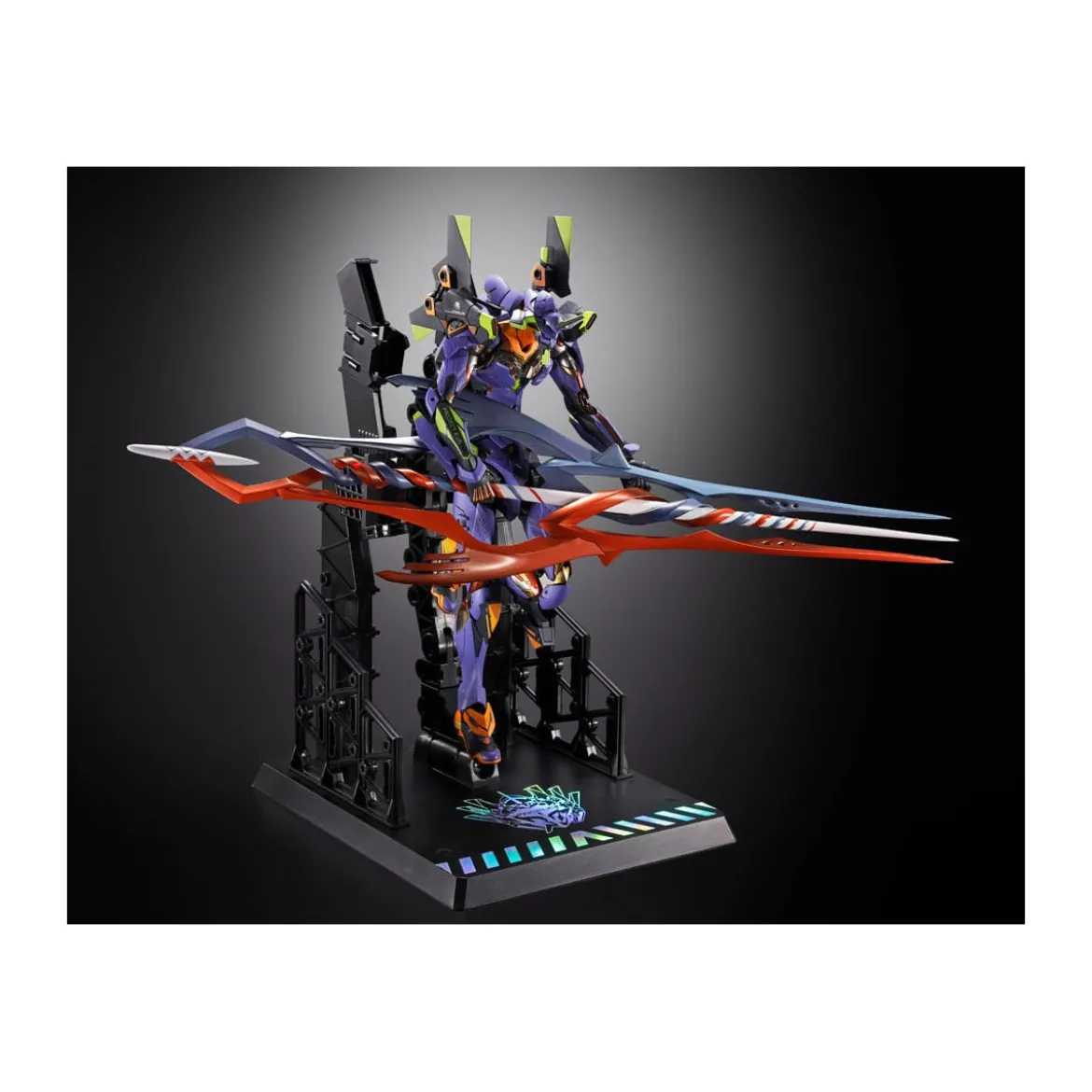 Tamashii Nations - EVA-01 Test Type 30th with the Spear of Gaius - Metal Build - Evangelion