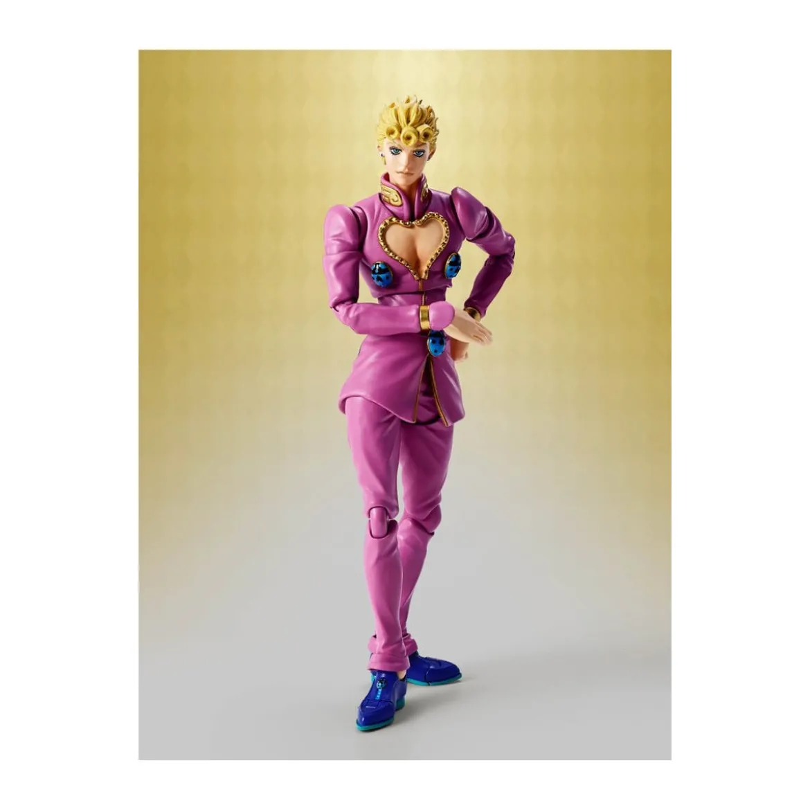 Tamashii Nations JoJo's Bizarre Adventure - GIORNO GIOVANNA - S.H. Figuarts SHF - Golden Wind