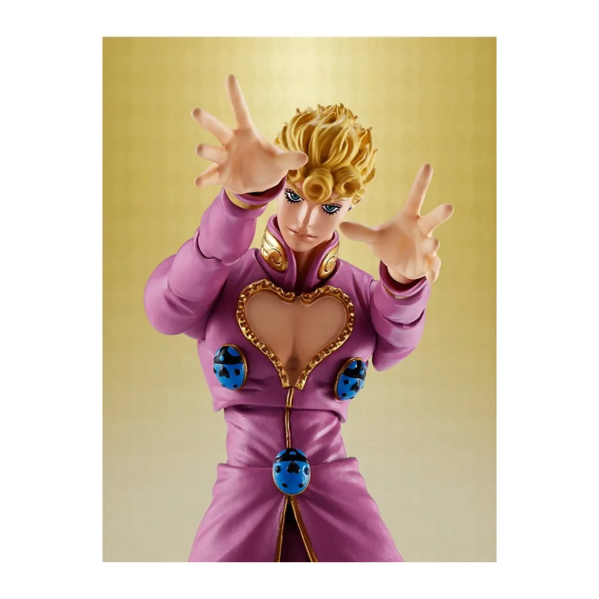 Tamashii Nations JoJo's Bizarre Adventure - GIORNO GIOVANNA - S.H. Figuarts SHF - Golden Wind