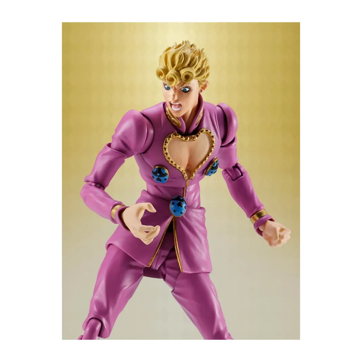 Tamashii Nations JoJo's Bizarre Adventure - GIORNO GIOVANNA - S.H. Figuarts SHF - Golden Wind