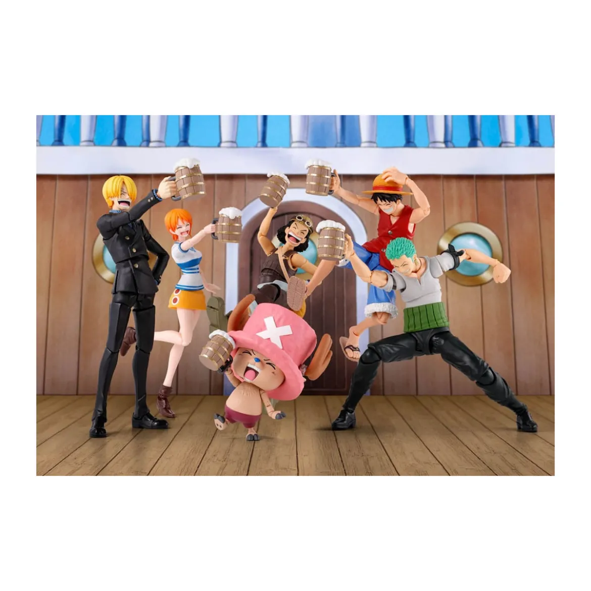 Tamashii Nations One Piece - PARTY SET - THE STRAW HAT CREW - SHF SHFiguarts
