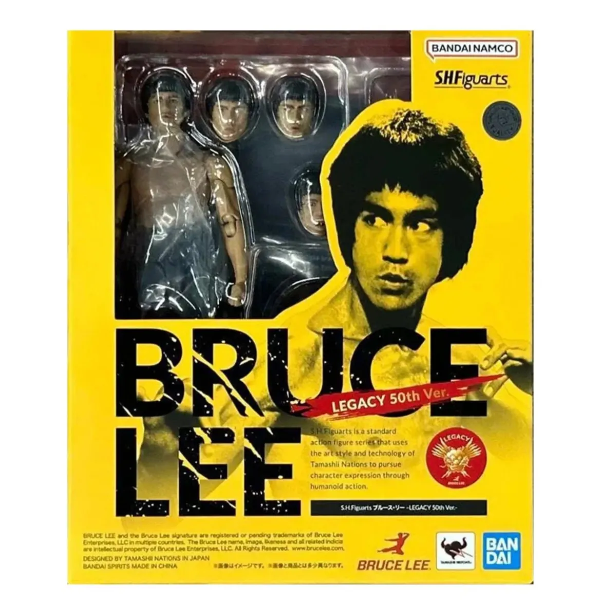 Tamashii SH Figuarts SHF - Bruce Lee Legacy 50th Version