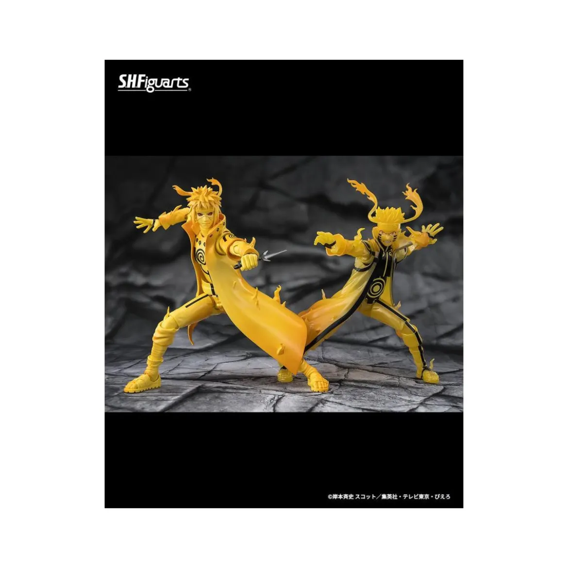 Tamashi Nations - Minato Namikaze (Kurama Link Mode) Bond of Light That Shatters Darkness - Naruto Shippuden SH Figuarts SHF