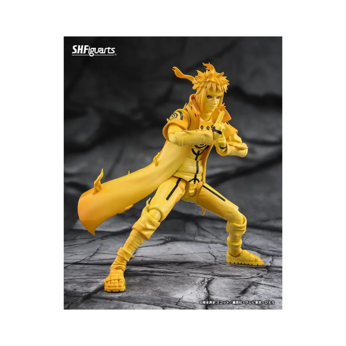 Tamashi Nations - Minato Namikaze (Kurama Link Mode) Bond of Light That Shatters Darkness - Naruto Shippuden SH Figuarts SHF