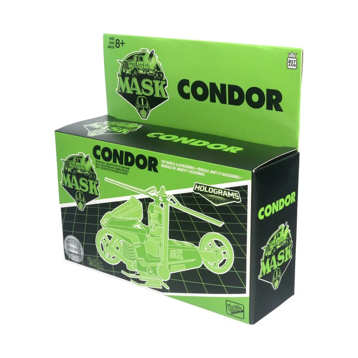 The loyal subjects - M.A.S.K. - Condor Hologram Variant (Glow in the Dark) - SDCC 2026 Exclusive