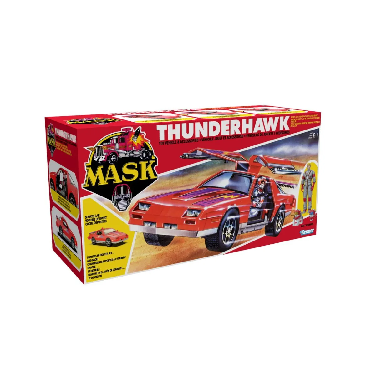 The loyal subjects - M.A.S.K. - Matt Trakker with Thunderhawk