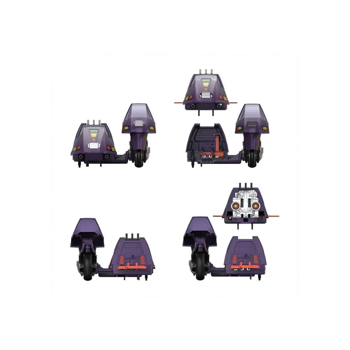 The loyal subjects - M.A.S.K. Wave 2 - Sly Rax with Pirhana SSC (Stealth Submarine Cycle)
