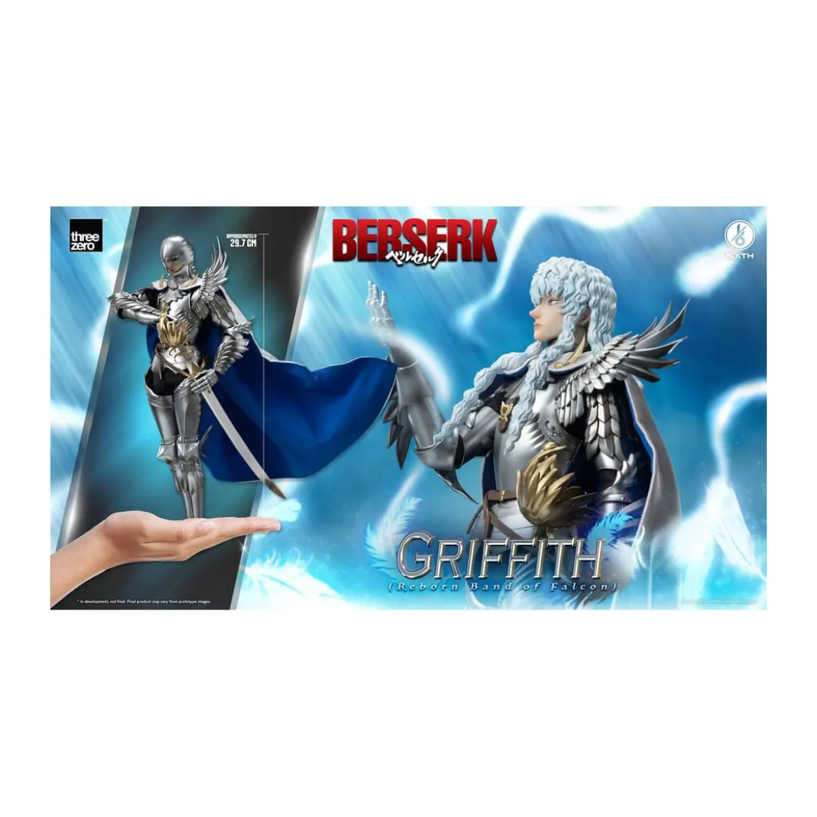 Three 0 Berserk - 1/6 Griffith Reborn Band of Falcon