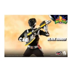 Three 0 - Black Ranger - Mighty Morphin Power Rangers FigZero 1/6