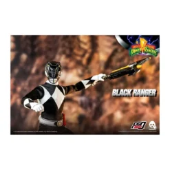 Three 0 - Black Ranger - Mighty Morphin Power Rangers FigZero 1/6